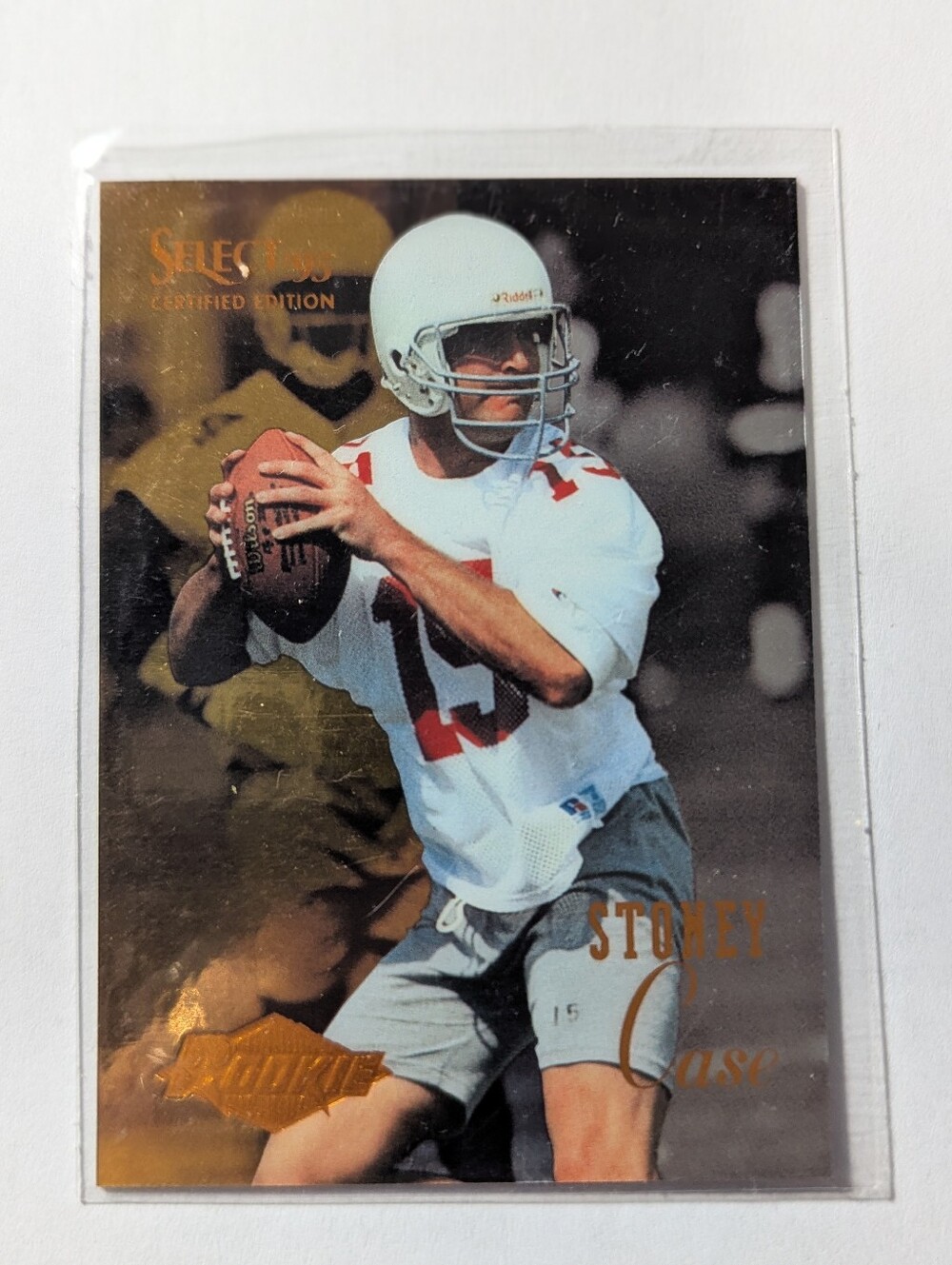 1995 Select Certified Edition Gold Mirror Stoney Case #109 Rookie RC